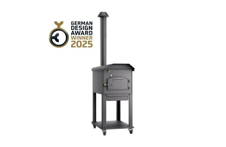Häussler Holzbackofen HABO Gusto Set schwarz