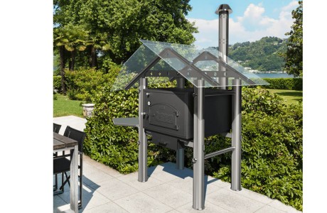 Häussler Holzbackofen Habo Modern  1/302691 Garten