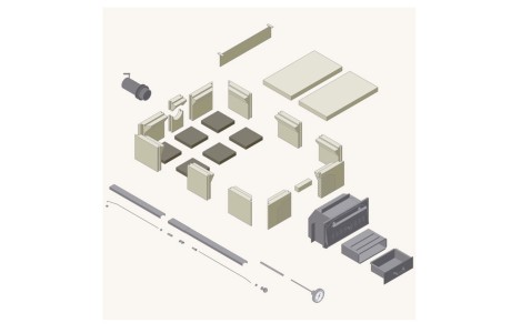 Häussler Bausatz Typ 10 3/400122 Bestandteile