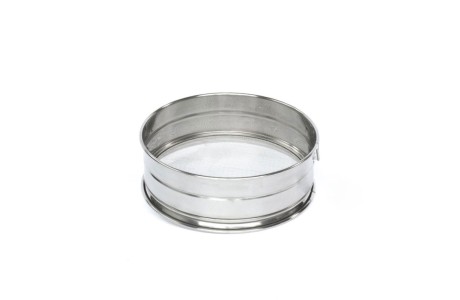 Häussler Mehlsieb Edelstahl 3/301875 seitlich