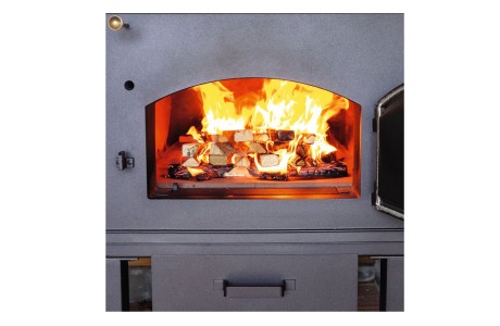 Häussler Holzbackofen Habo 4/6 3/300100 Feuer